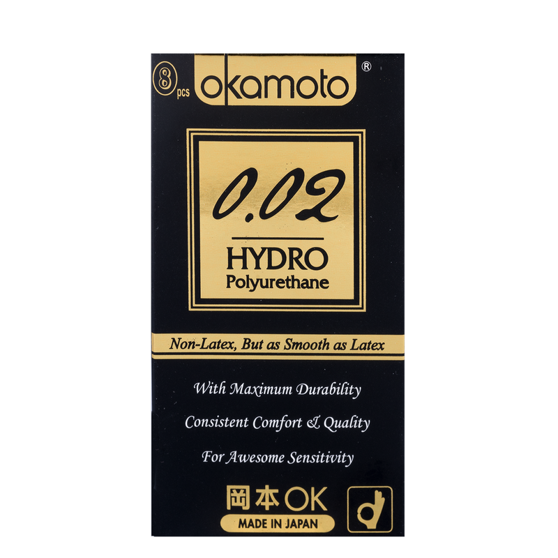 Okamoto 0.02 Hydro Polyurethane 8s