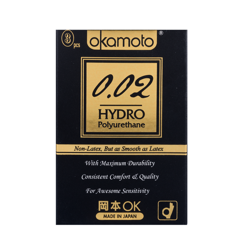 Okamoto 0.02 Hydro Polyurethane 3s
