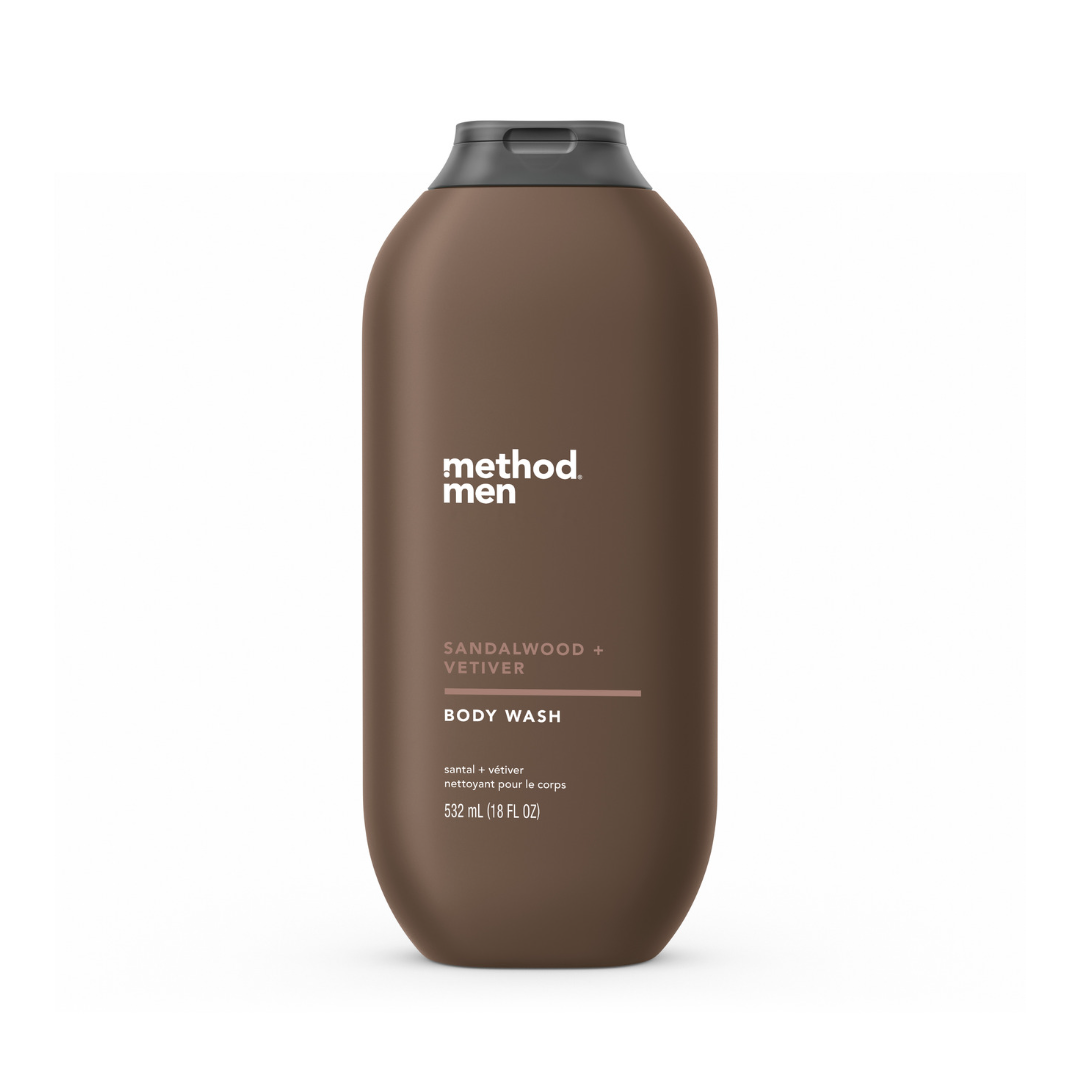 Method Men Body Wash 532ml Sandalwood + Vetiver – Just For Men Singapore