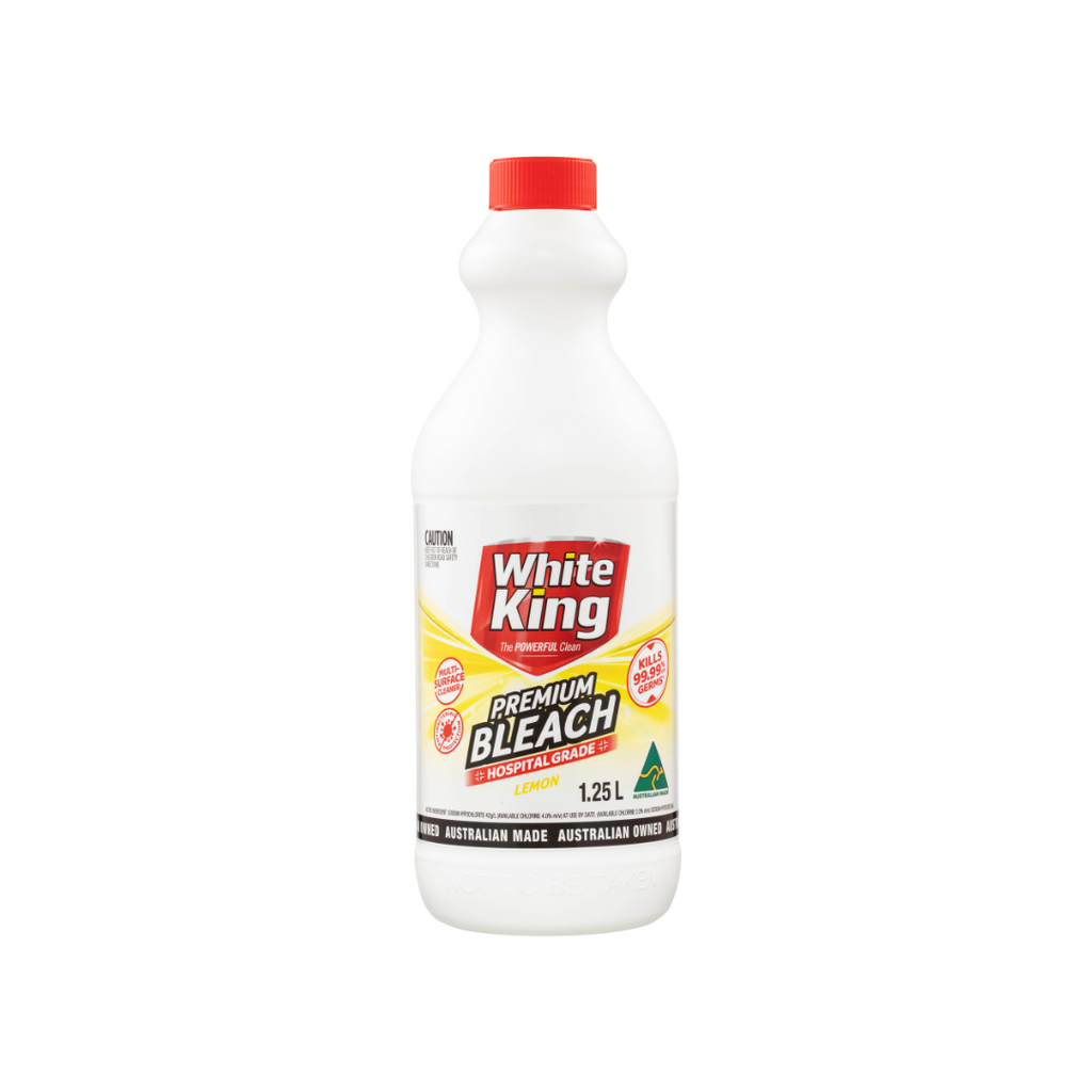 White King Bleach Lemon 1.25L