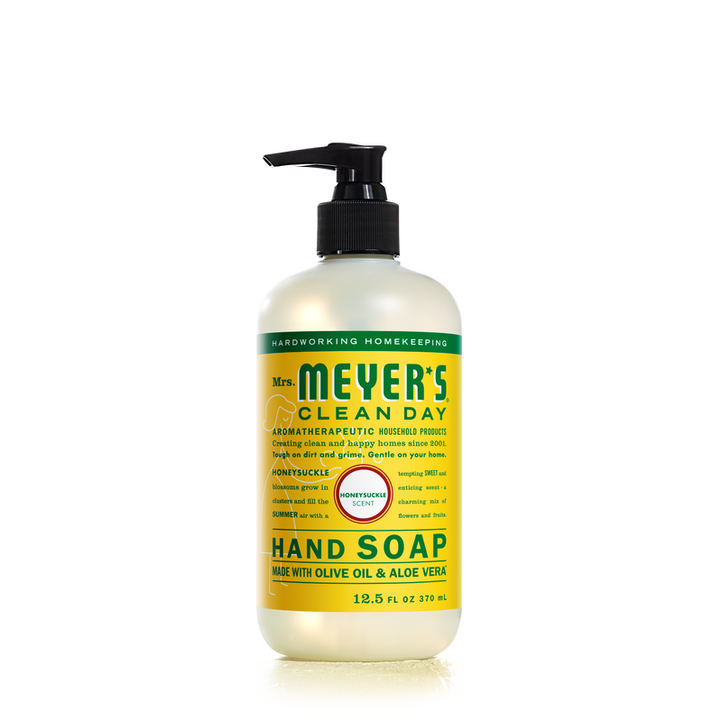 Mrs Meyers Liquid Hand Soap Honeysuckle 370ml