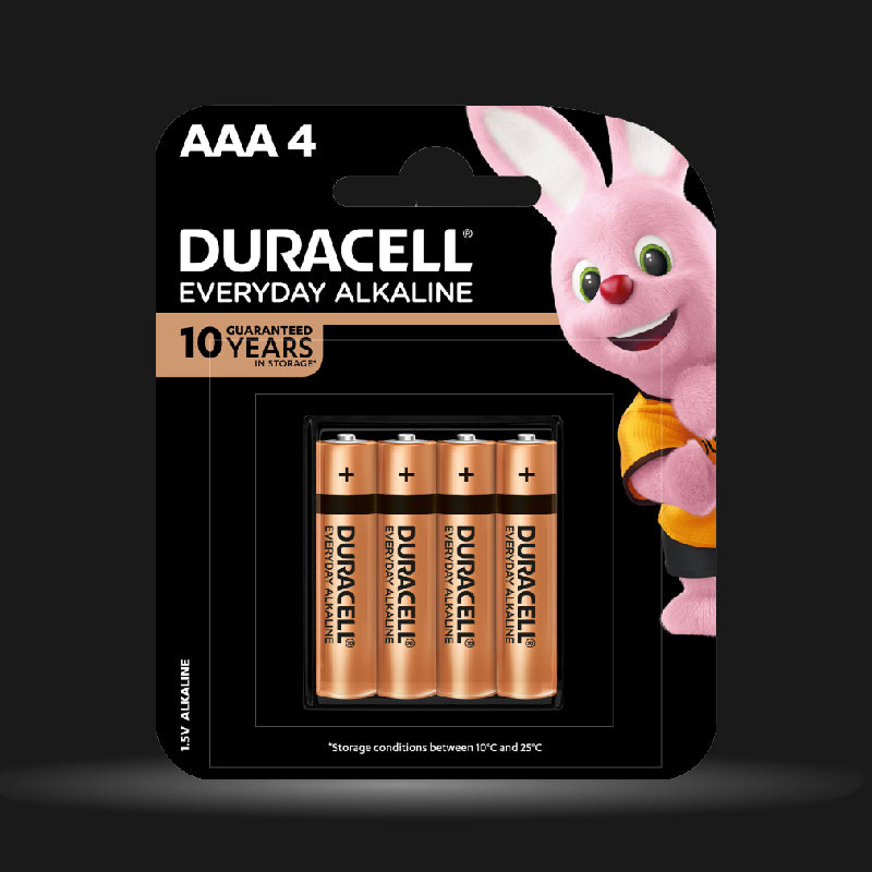 Northern Og brutalt Duracell Everyday Alkaline AAA Batteries, pack of 4 – Just For Men Singapore