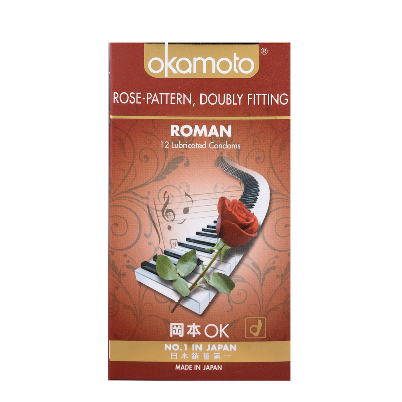 Okamoto Roman Rose Pattern 12s